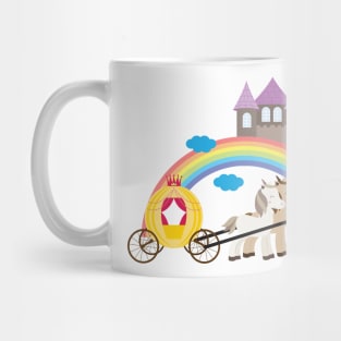 Unicorn and princess 5 Mug